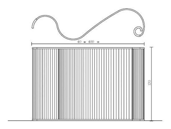 Baleri Cartoons Trennwand