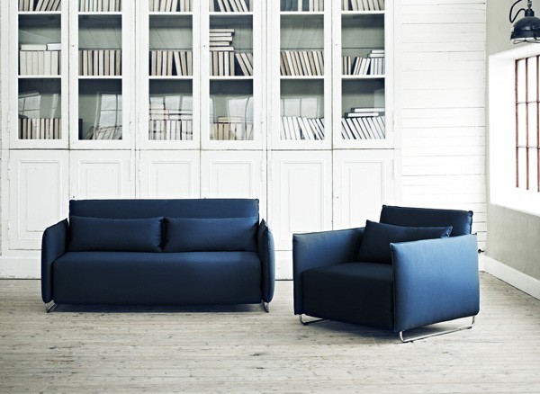 Cord Sofa Bett