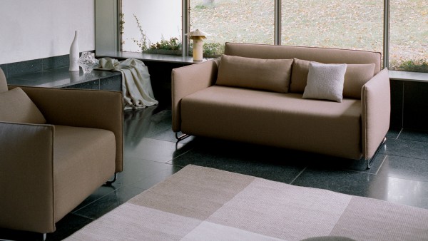 Cord Sofa Bett