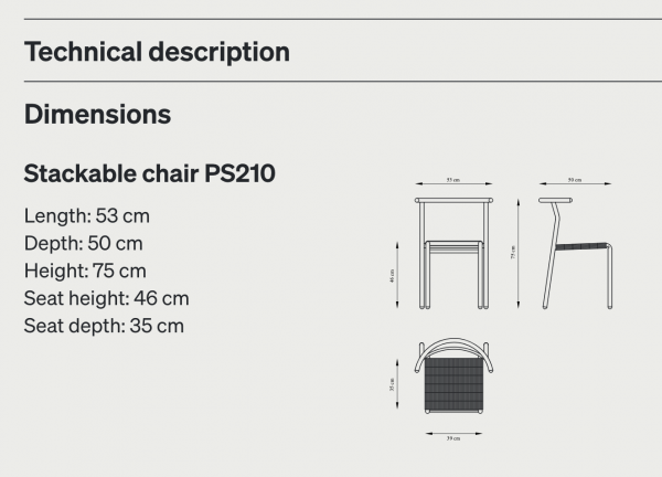 Baleri Café Chair