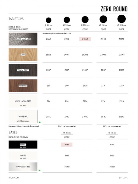 Stua Zero Tisch