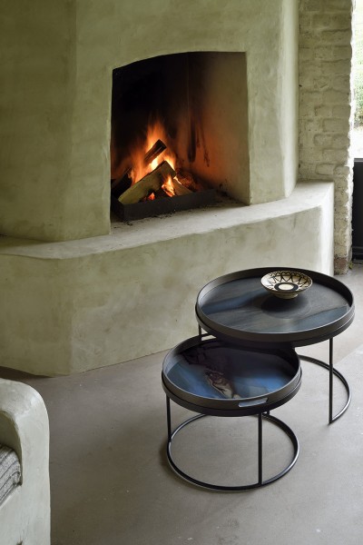 Ethnicraft Tray Tisch Set