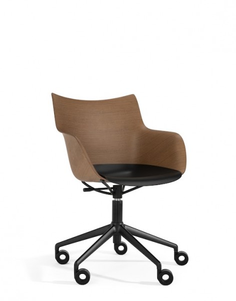 Kartell Wood Arbeitsstuhl