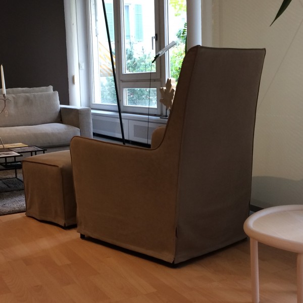 Sessel Romeo mit Hocker