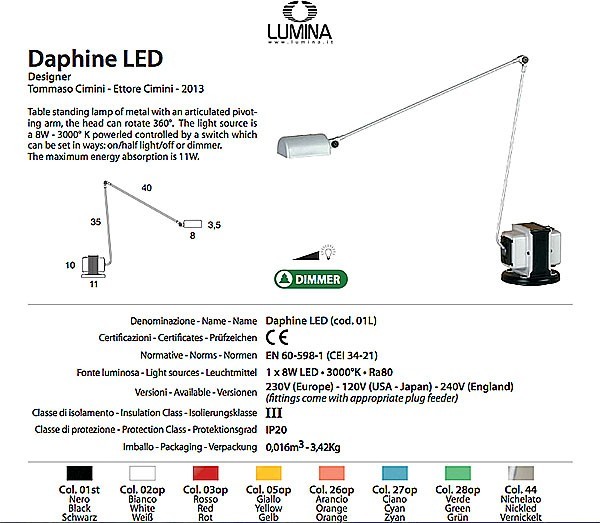 Daphine LED Leuchte